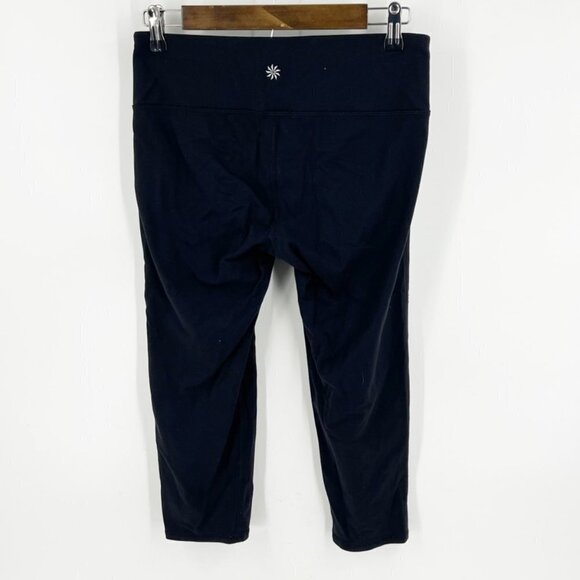 ✅ATHLETA BLACK CAPRI LEGGINGS SIZE SMALL - Picture 4 of 4